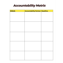 The Accountability Matrix