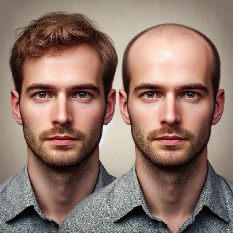 The Reasons of Hair Loss (Androgenic Alopecia )